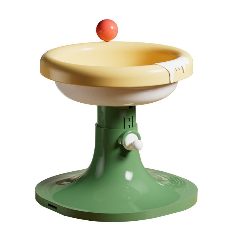 Lifting Ceramic Cat Feeding Bowl Pet Tableware