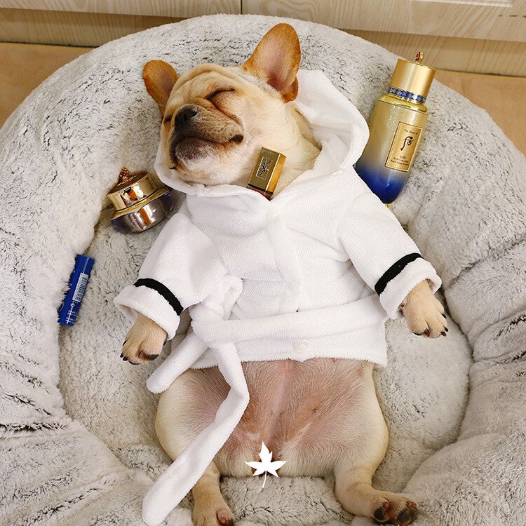 Bath Robe with Hood