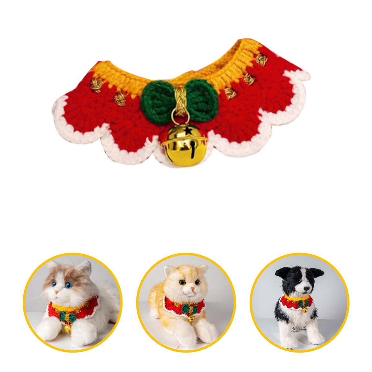 Christmas Collar fits all for Cat Dog & Pet
