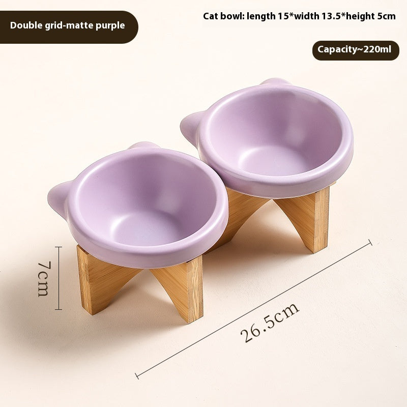Cat Bowl Cat Ceramic Dog Drinking Water