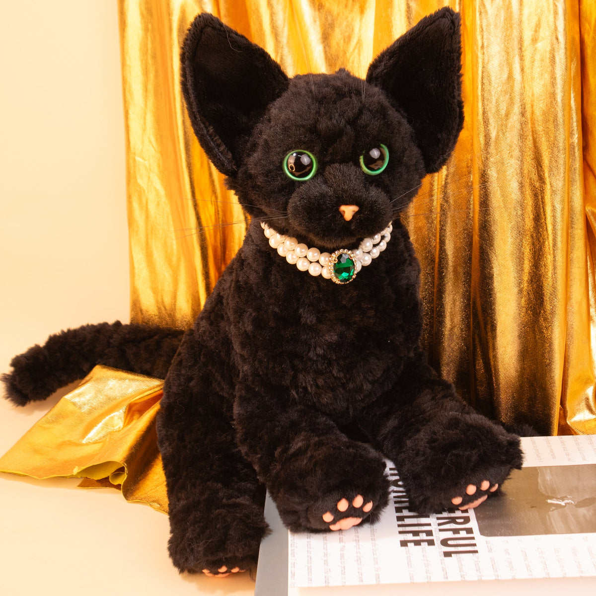Devon Rex Cat Plush β Handmade Gift for Cat Lovers
