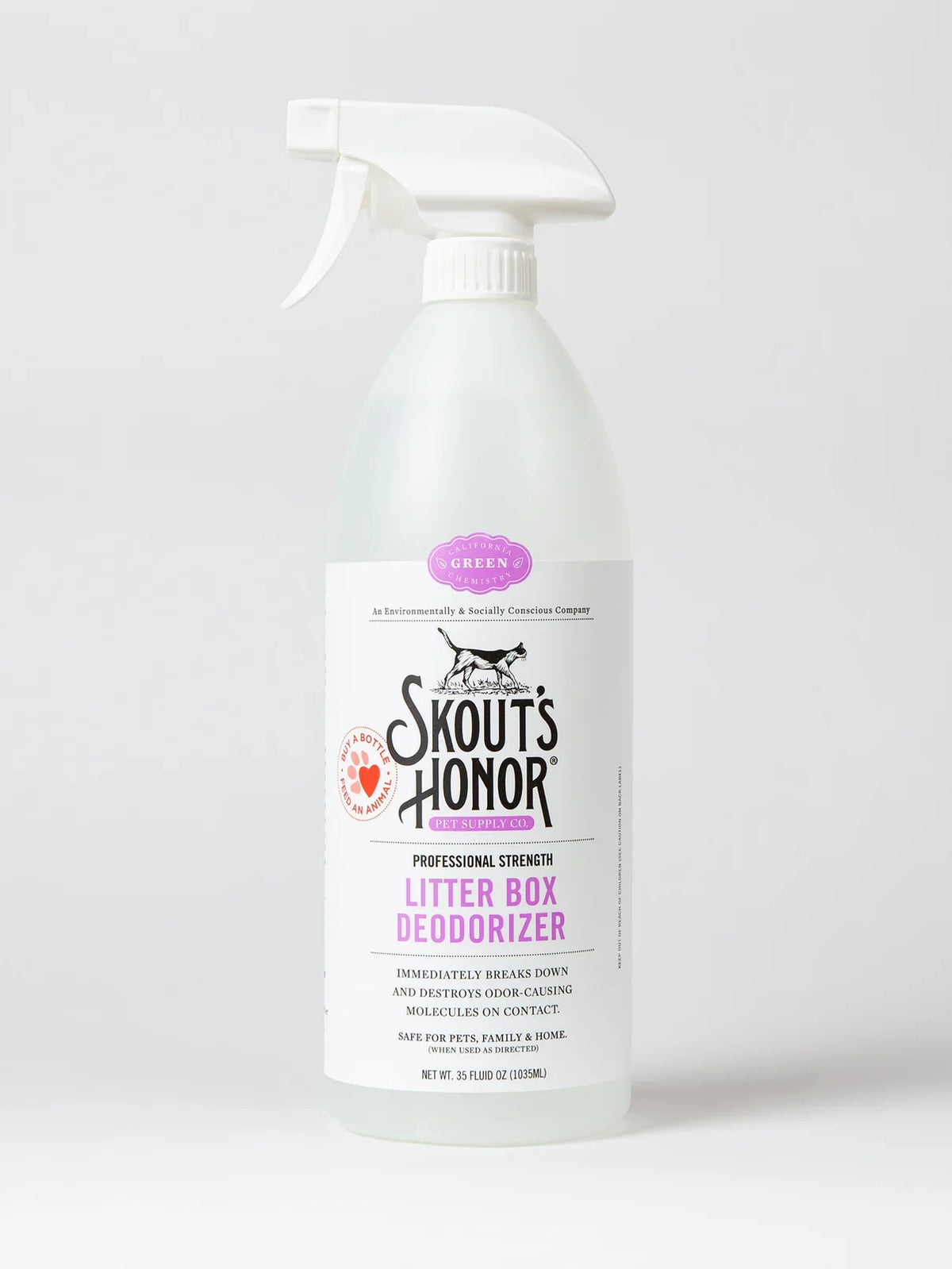 Skout's Honor Cat Litter Box Deodorizer (35oz)