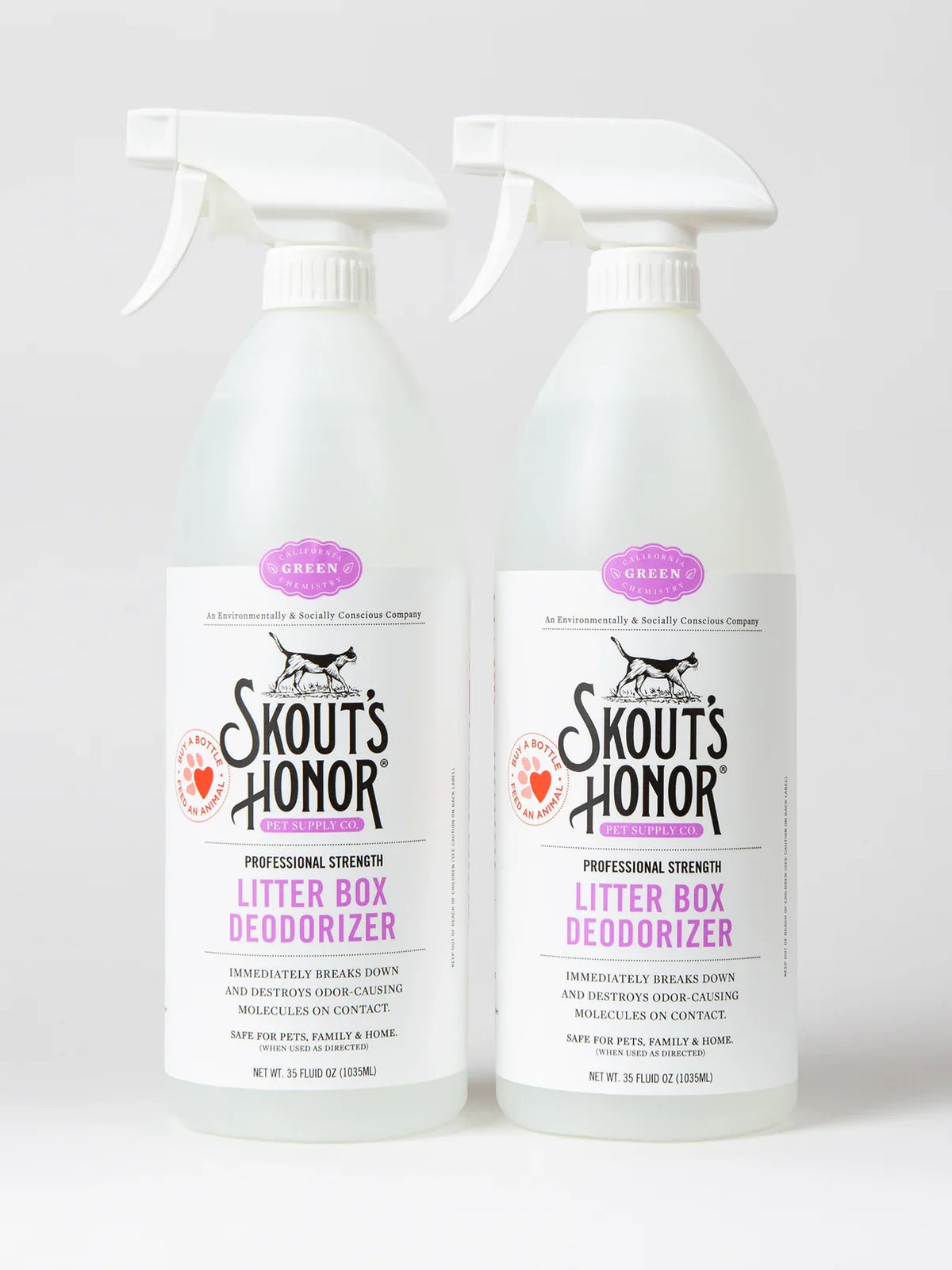 Skout's Honor Cat Litter Box Deodorizer (35oz)