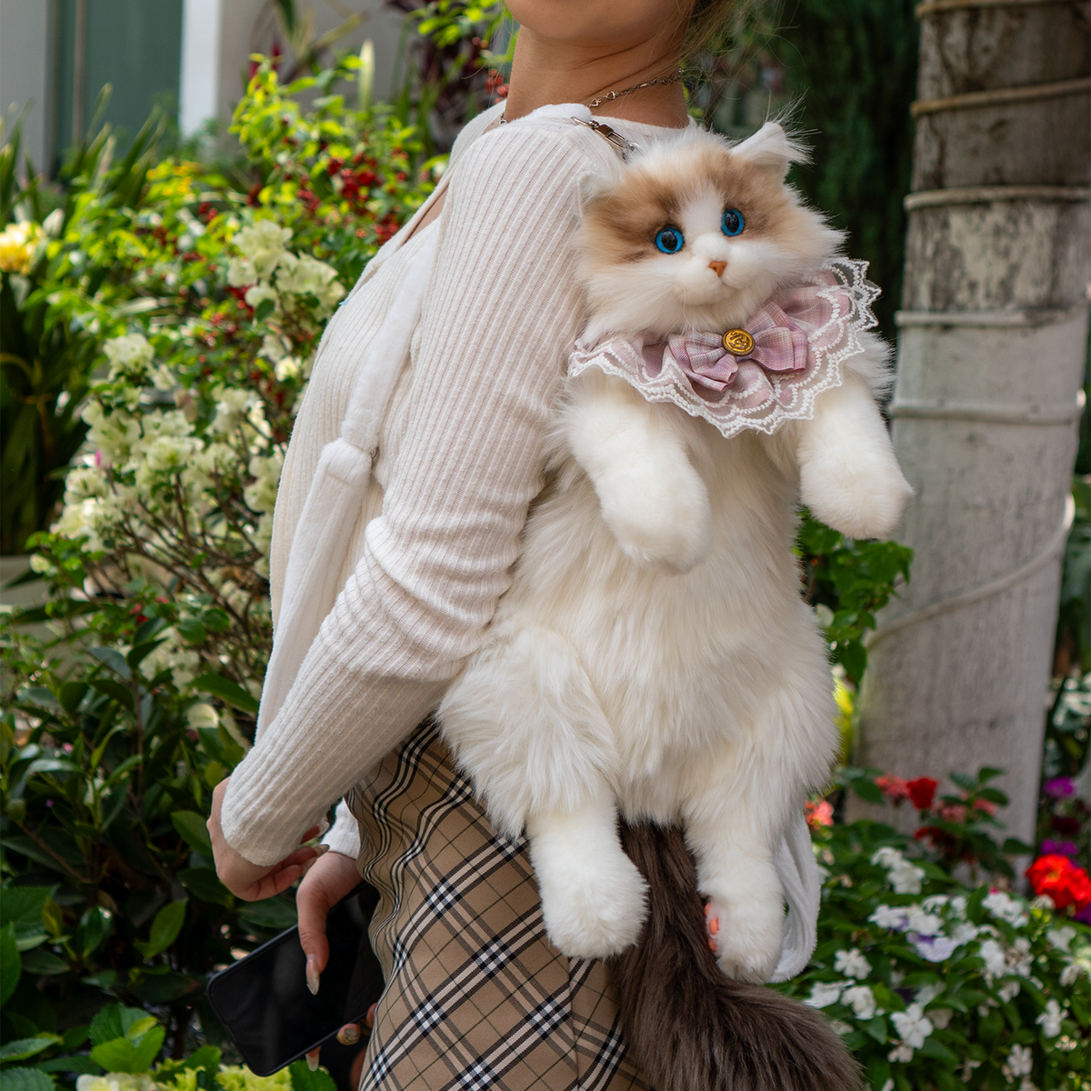 Ragdoll Cat Backpack – Cozy Companion for Travel & School