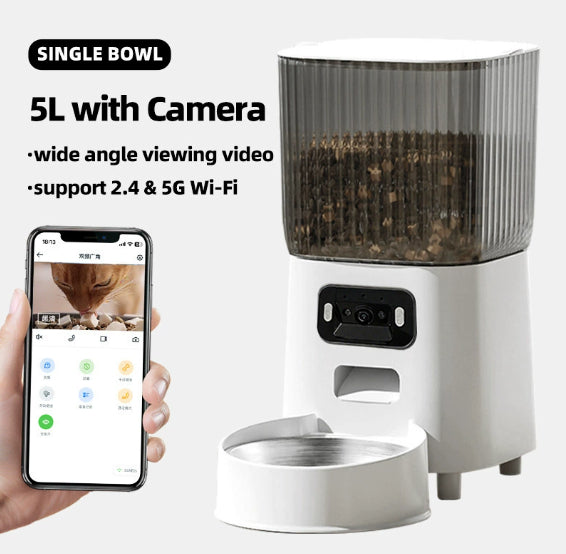 Pet Feeder 5L Automatic Feeding Machine
