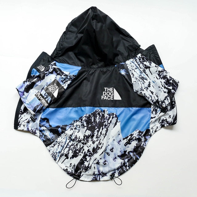 The Dog Face Windproof Waterproof Reflective Pet Cat Dog Jacket