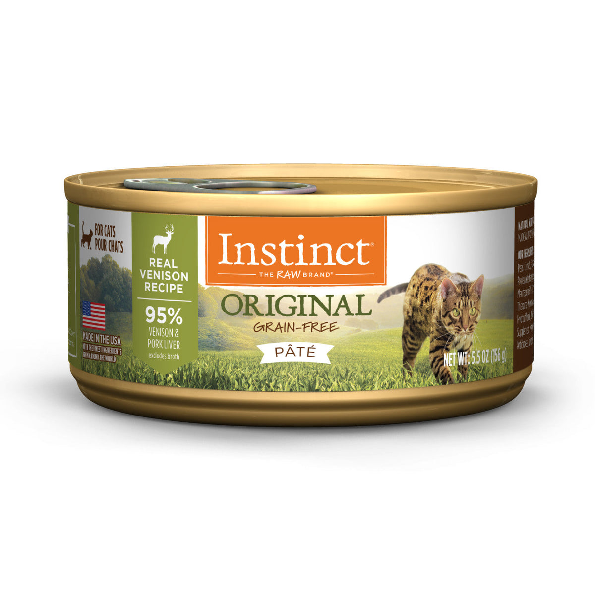 Instinct Original Adult Venison Wet Cat Food (5.5oz)
