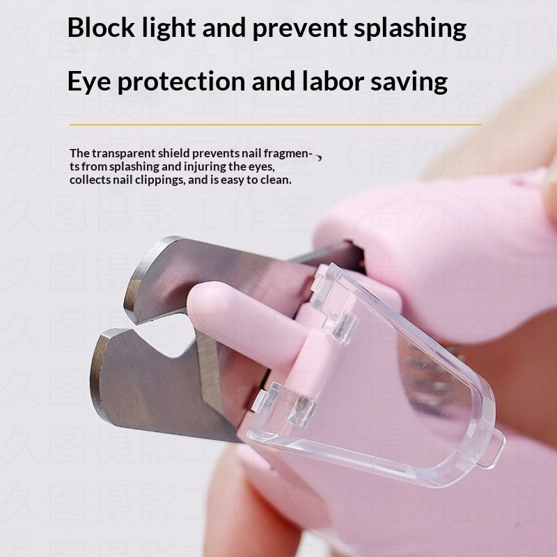 2-in-1 LED Electric Nail Clipper