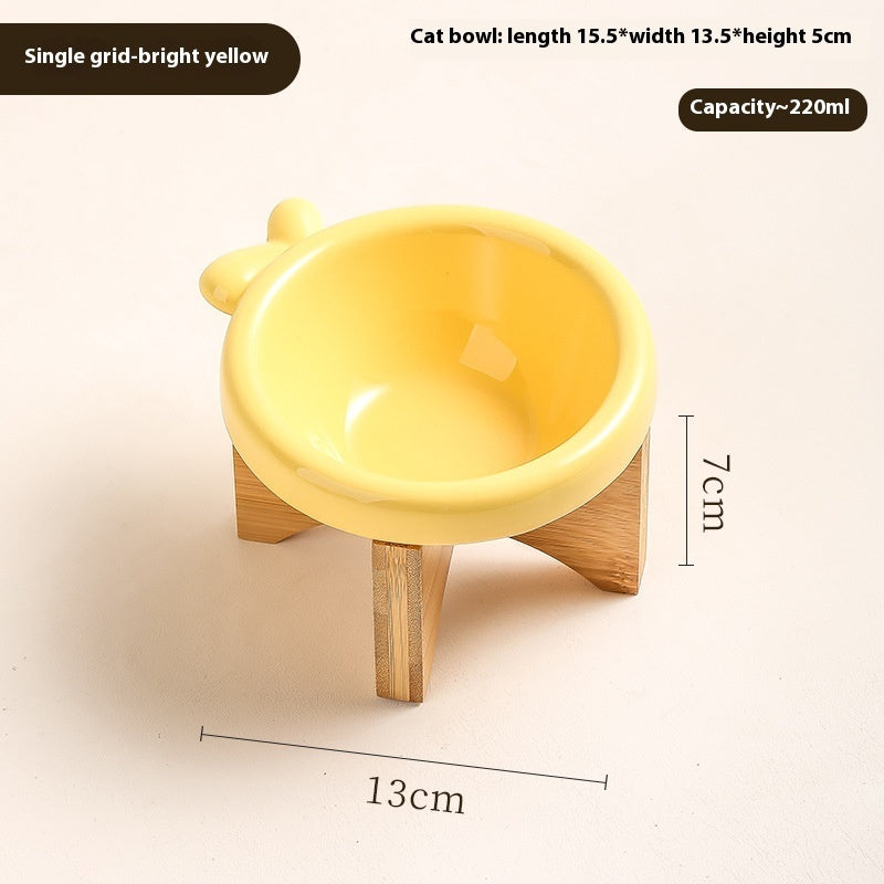 Cat Bowl Cat Ceramic Dog Drinking Water