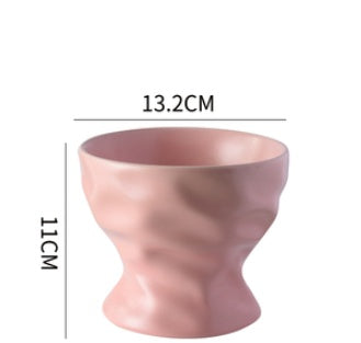 Cat Bowl High Ceramic Protection Cervical Spine Dog Food Basin