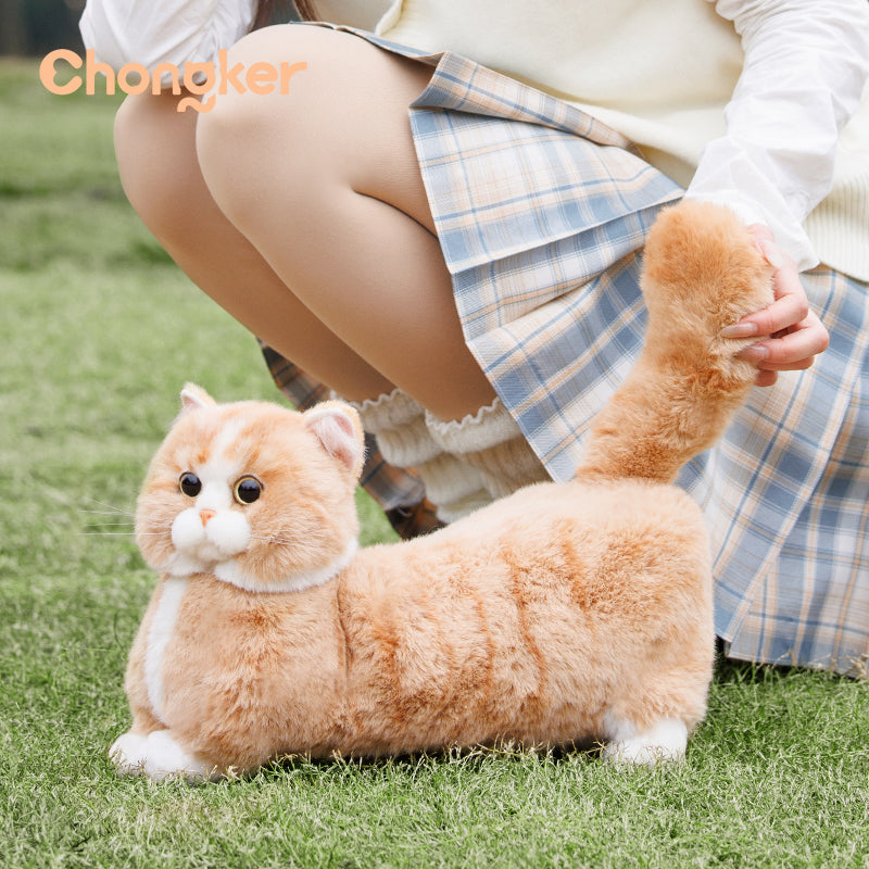 Ginger Cat Bag – Plush Shoulder Bag for Cat Lovers