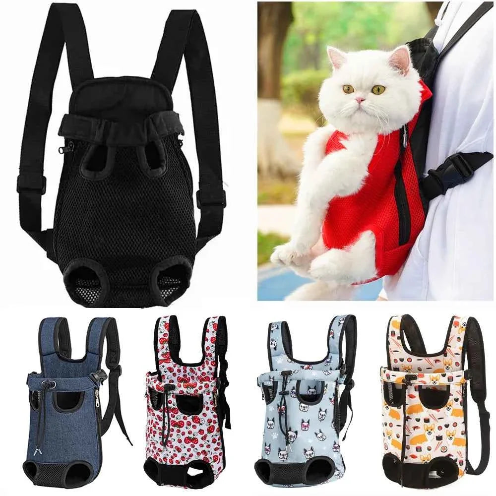 Breathable Cat Backpack Carrier for Outdoor Adventures