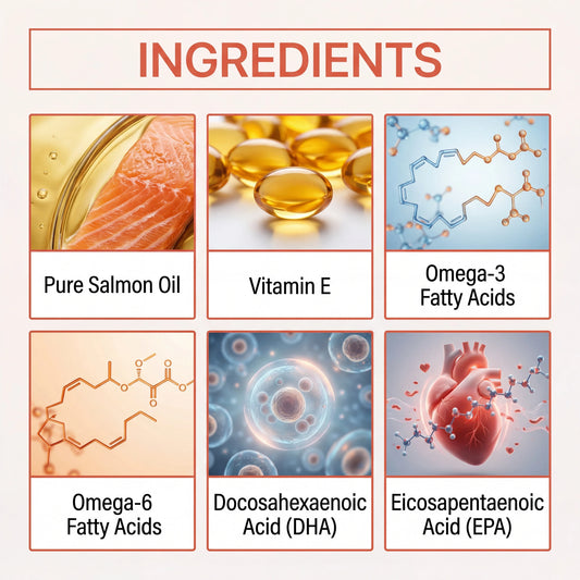 100ml Pure Salmon Oil for Dogs and Cats Omega 3 Fatty Acids Liquid Skin and Coat Supplement Joint Support Pet Health Supplies