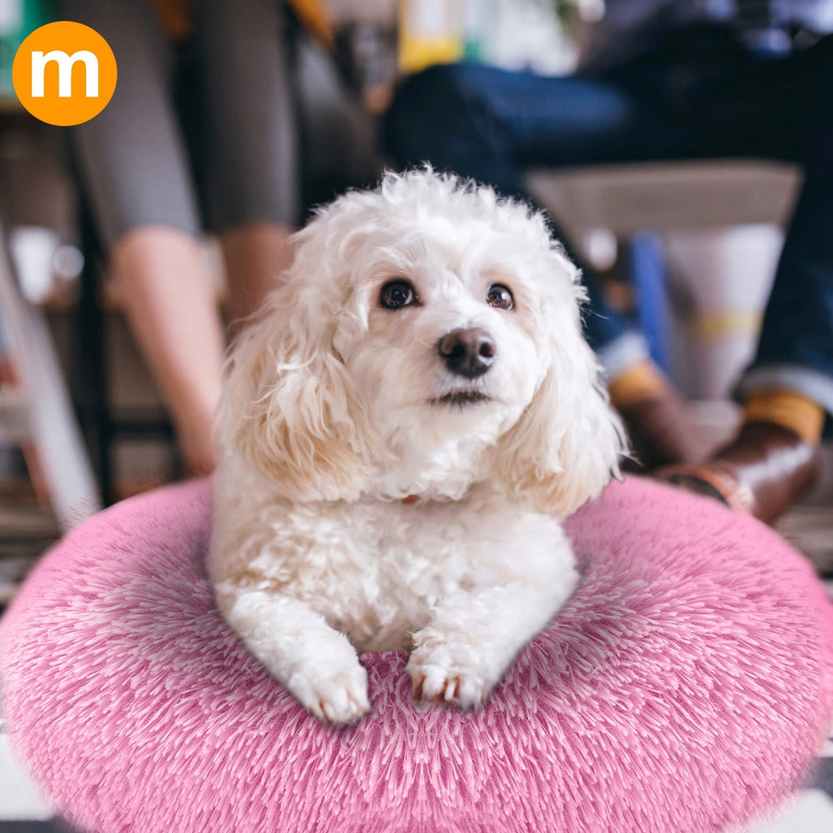 Pet Dog Bed Soft Warm Fleece Puppy Cat Bed Dog Cozy Nest Sofa Bed Cushion For S/M Dog