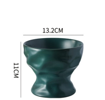 Cat Bowl High Ceramic Protection Cervical Spine Dog Food Basin
