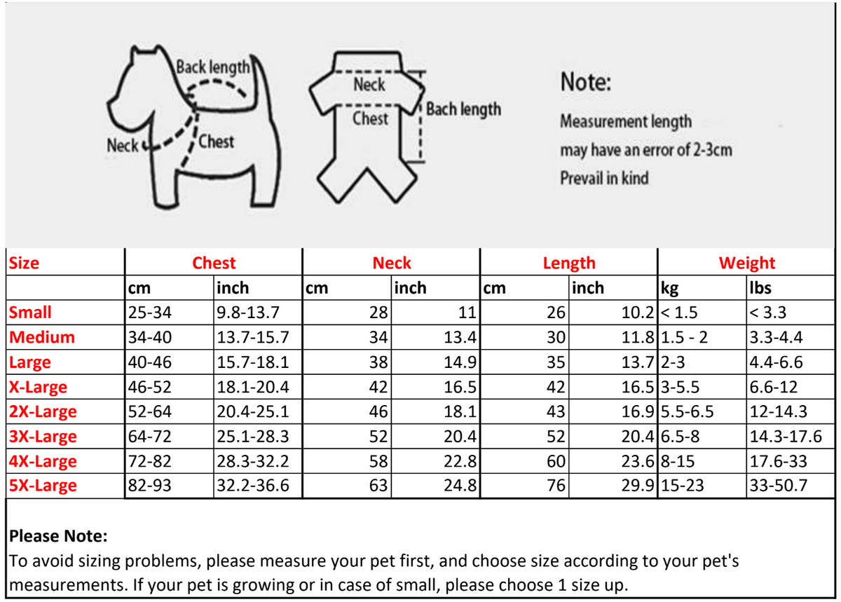 The Dog Face Pet Raincoat