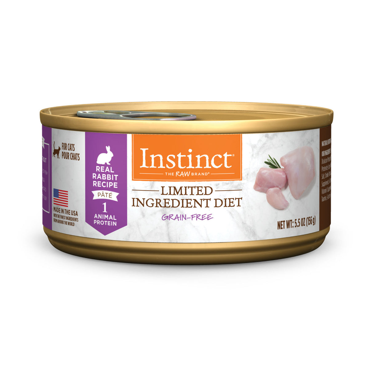 Instinct Limited Ingredient All Life Stages Rabbit Wet Cat Food (5.5oz)