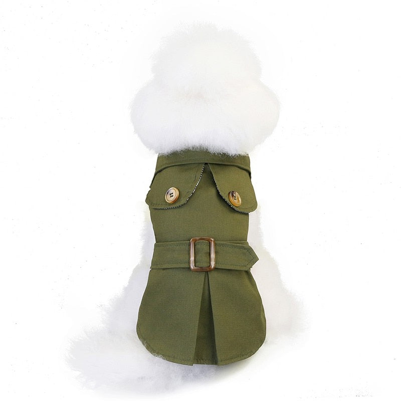 British Style Pet Jacket Coat